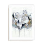 Blue Abstract Florals I Wall Art