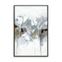 Blue Abstract Florals II Wall Art