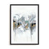 Blue Abstract Florals II Wall Art