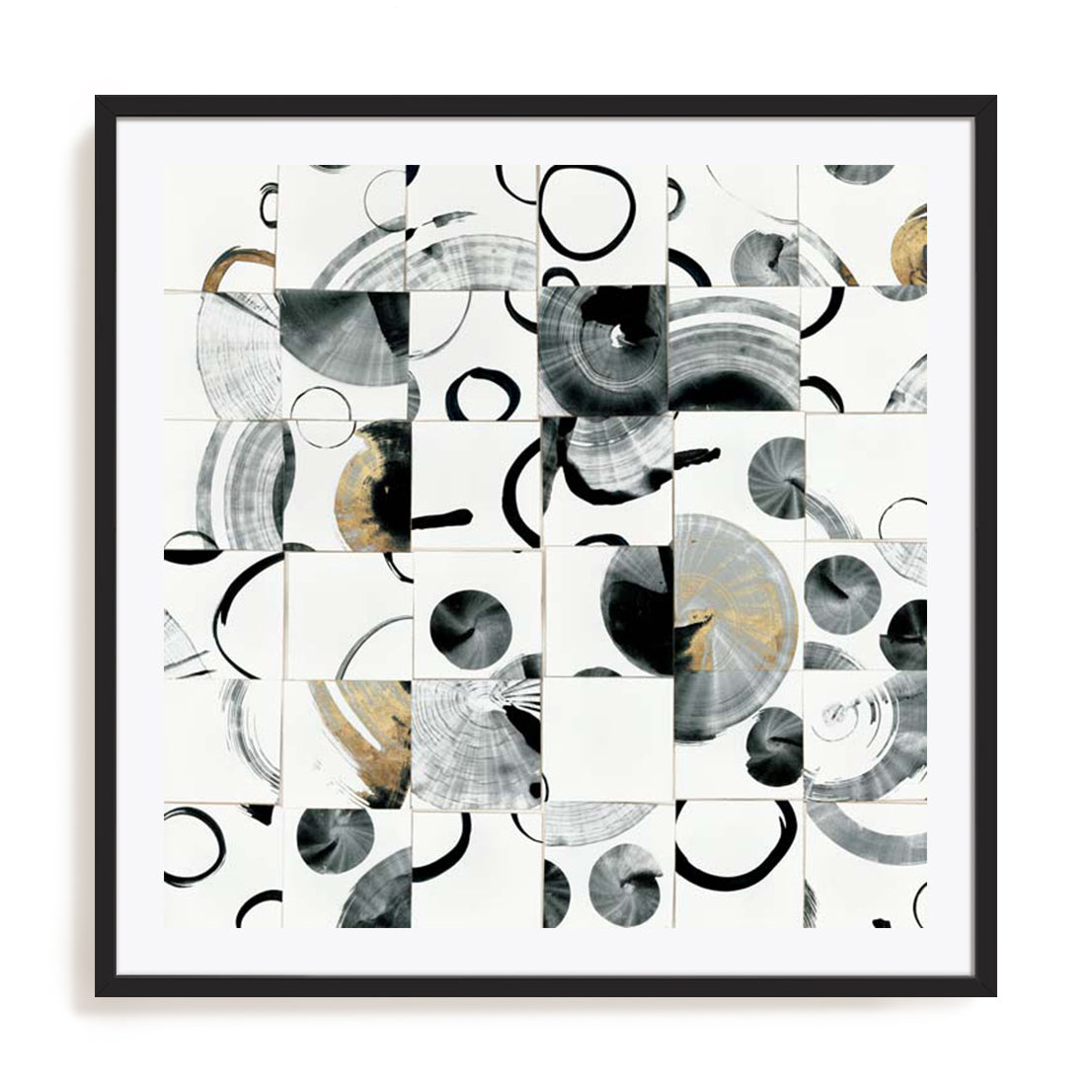 Stucktured Suares Wall Art