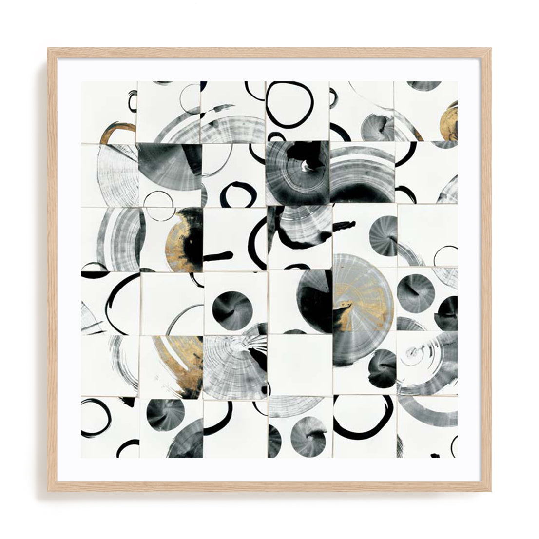 Stucktured Suares Wall Art