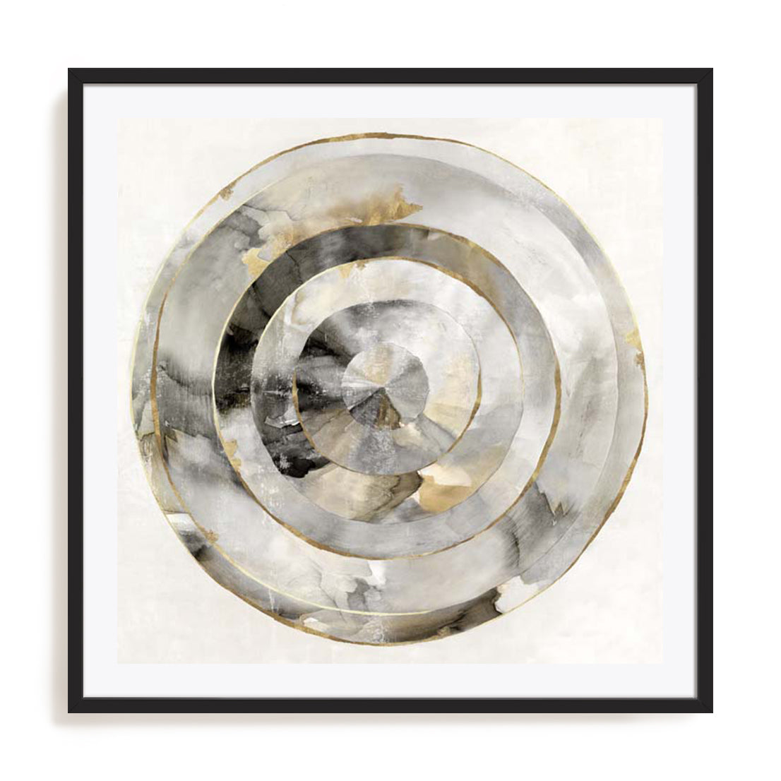 Gilded Sunbursts Wall Art
