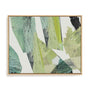 Emerald Geometric Harmony Wall Art