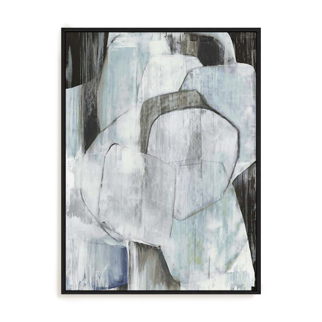 Transparent Blue Wall Art