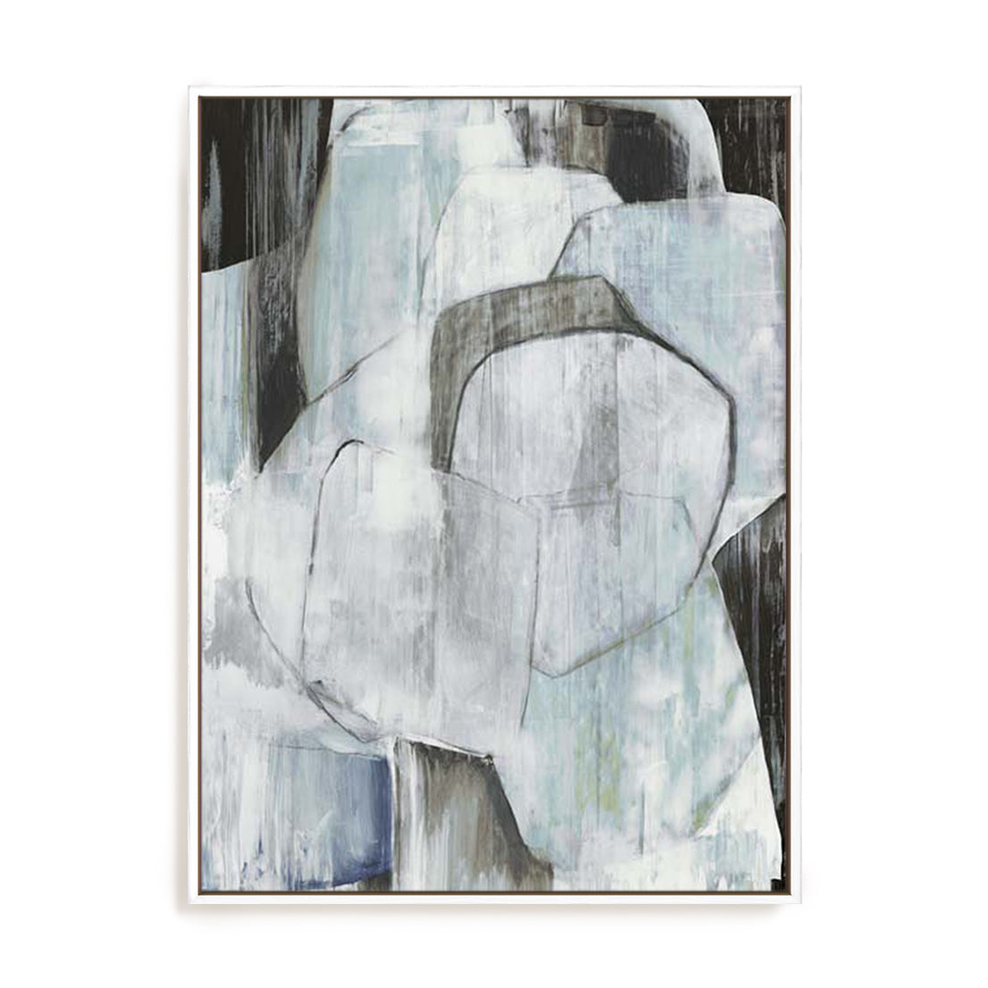 Transparent Blue Wall Art