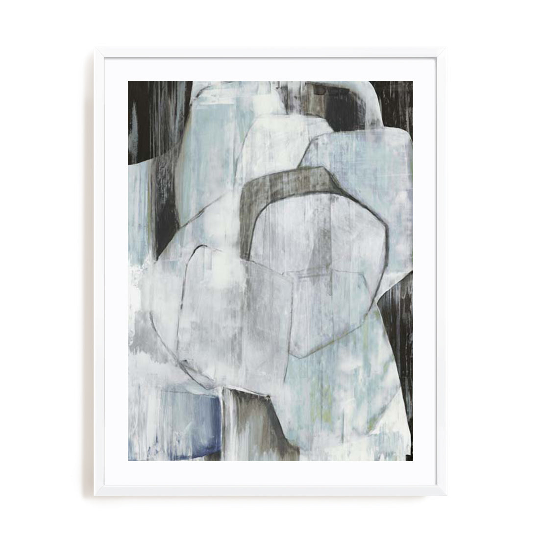 Transparent Blue Wall Art