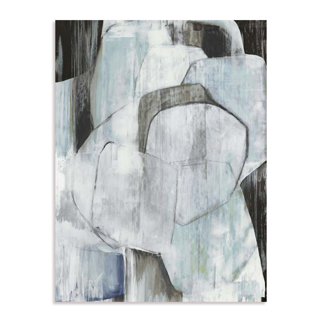 Transparent Blue Wall Art
