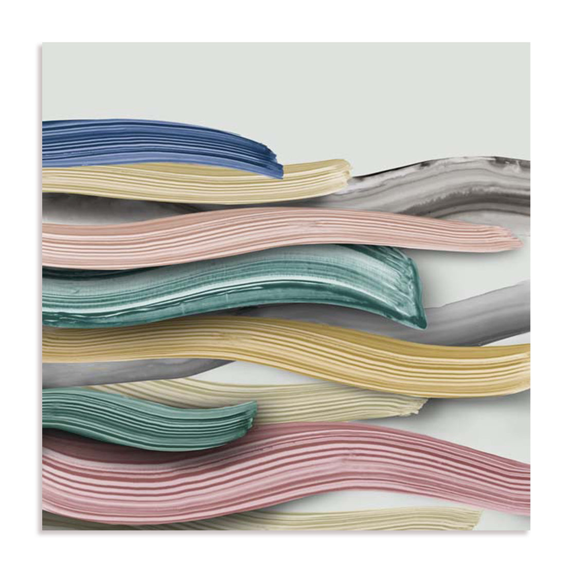 Waves Of Brush Wall Art