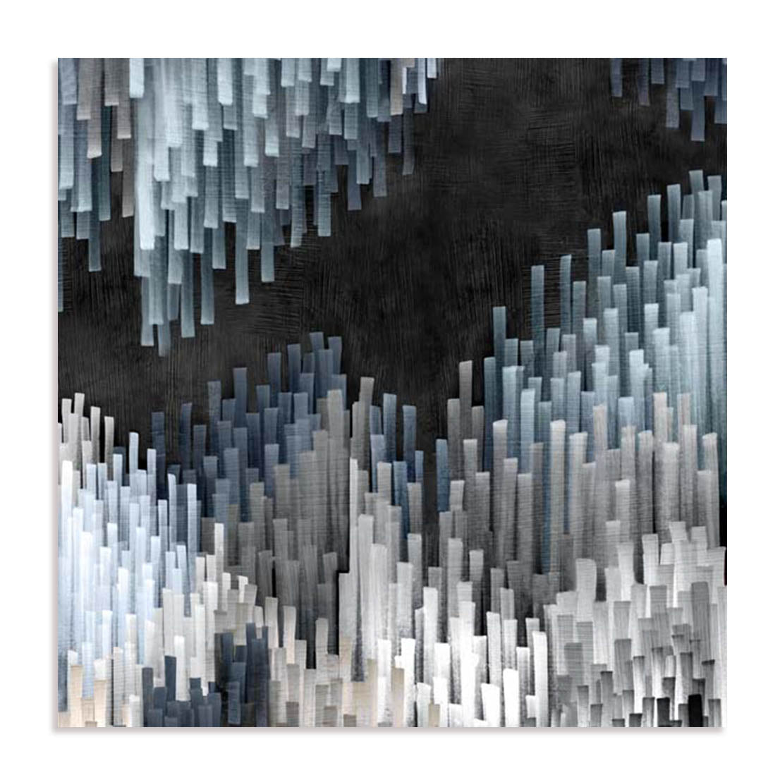 Unframed Stretched Canvas Or Print Only - Giant Causeway Abstract Art