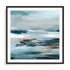 Wall Art Print Poster In Black Frame - Be Bold I Coastal Art