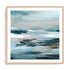 Wall Art Print Poster In Natural Oak Frame - Be Bold I Coastal Art