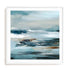 Wall Art Print Poster In White Frame - Be Bold I Coastal Art