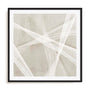 Wall Art Print Poster In Black Frame - Loomed Symmetry I Abstract Art