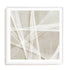 Loomed Symmetry II Wall Art #oran_white-white-border