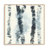 Wall Art Stretched Canvas In Natural Oak  Frame - Birch Echos I Abstract Art