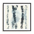 Wall Art Print Poster In Black Frame - Birch Echos I Abstract Art