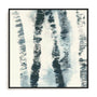 Wall Art Stretched Canvas In Black Frame - Birch Echos Ii Abstract Art