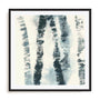 Wall Art Print Poster In Black Frame - Birch Echos Ii Abstract Art