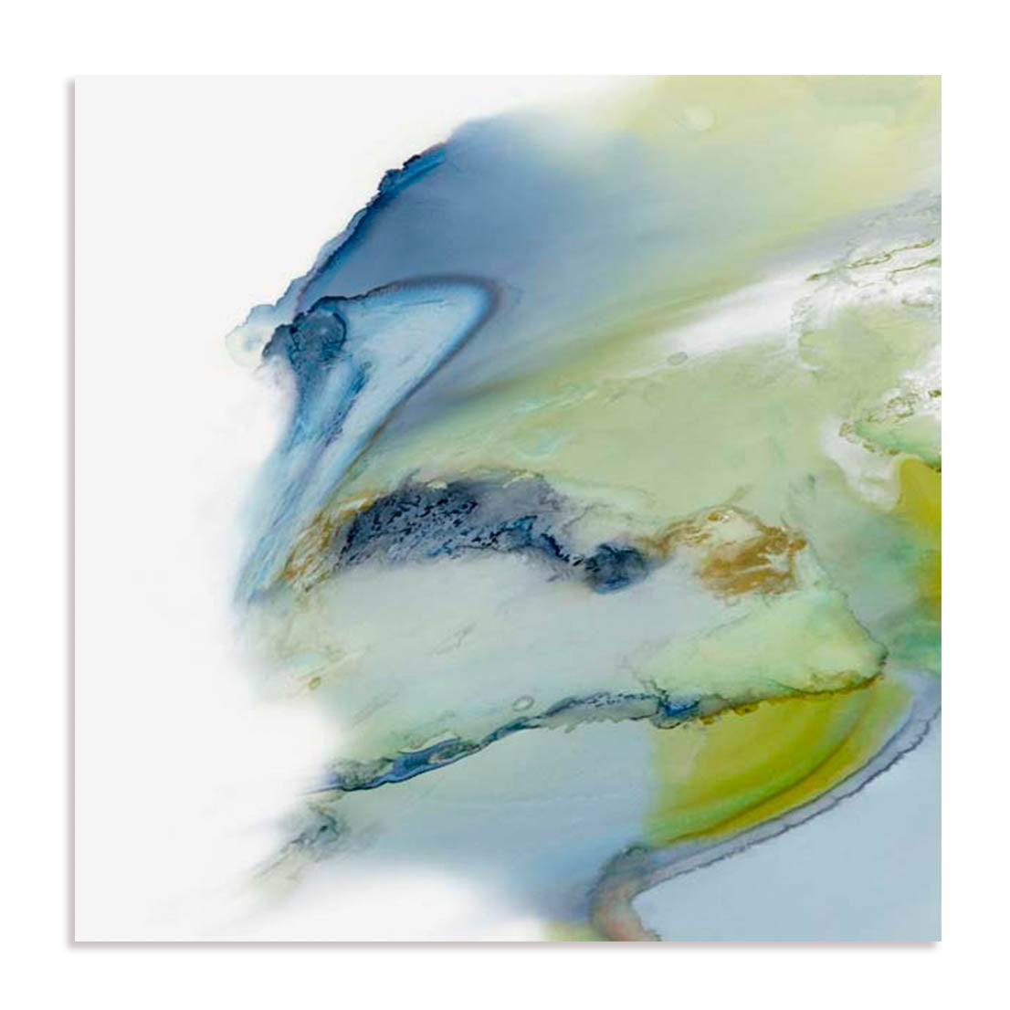 Unframed Stretched Canvas Or Print Only - Sapphire Edge Abstract Art