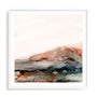 Wall Art Print Poster In White Frame - Rocky Escape Landscape Art