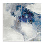 Unframed Stretched Canvas Or Print Only - Azure Swirl I Abstract Art