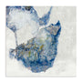 Unframed Stretched Canvas Or Print Only - Azure Swirl Ii Abstract Art