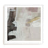 Warm Simplicity II Wall Art #oran_white-white-border