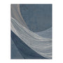 Unframed Stretched Canvas Or Print Only - Indigo Threads Ii Abstract Art
