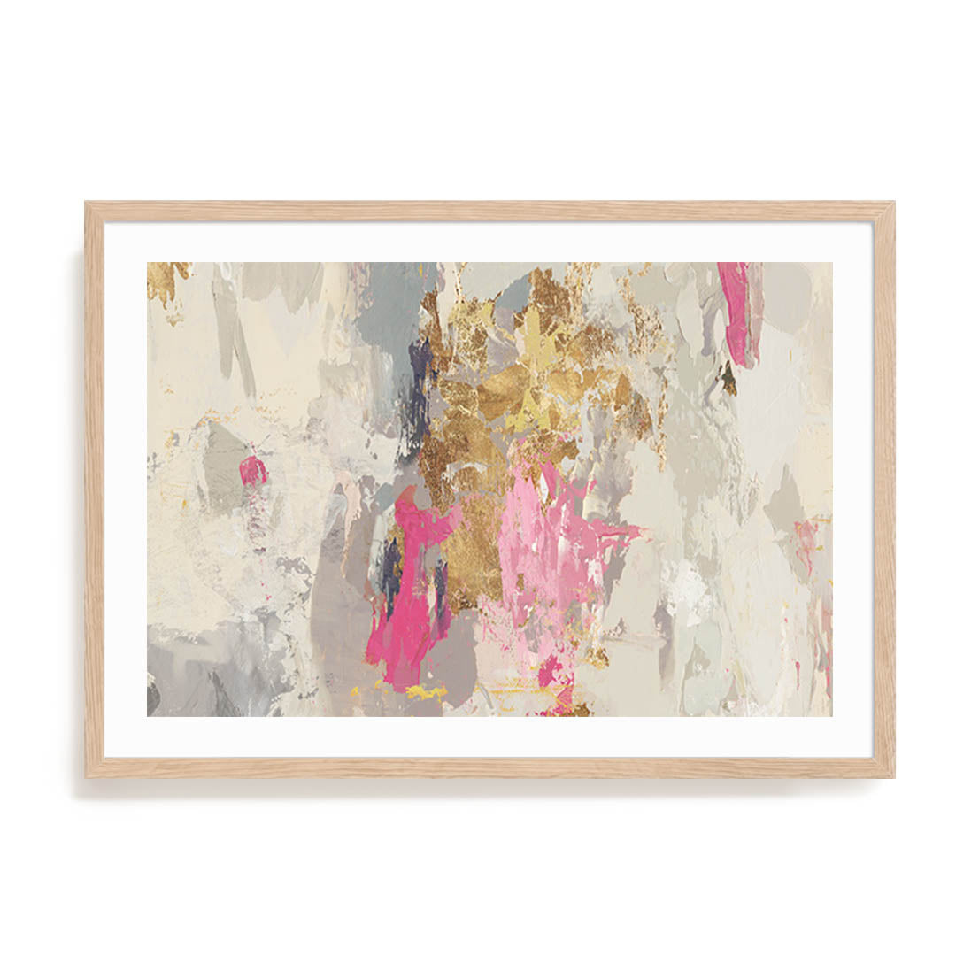 Blush and Gold Reverie Wall Art