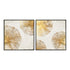 Golden Burst I And II Wall Art