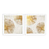Golden Burst I And II Wall Art