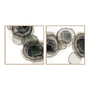 Ink Blot Patterns I And II Wall Art