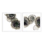 Ink Blot Patterns I And II Wall Art