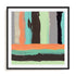 Alt Stripes I Wall Art #oran_black-white-border