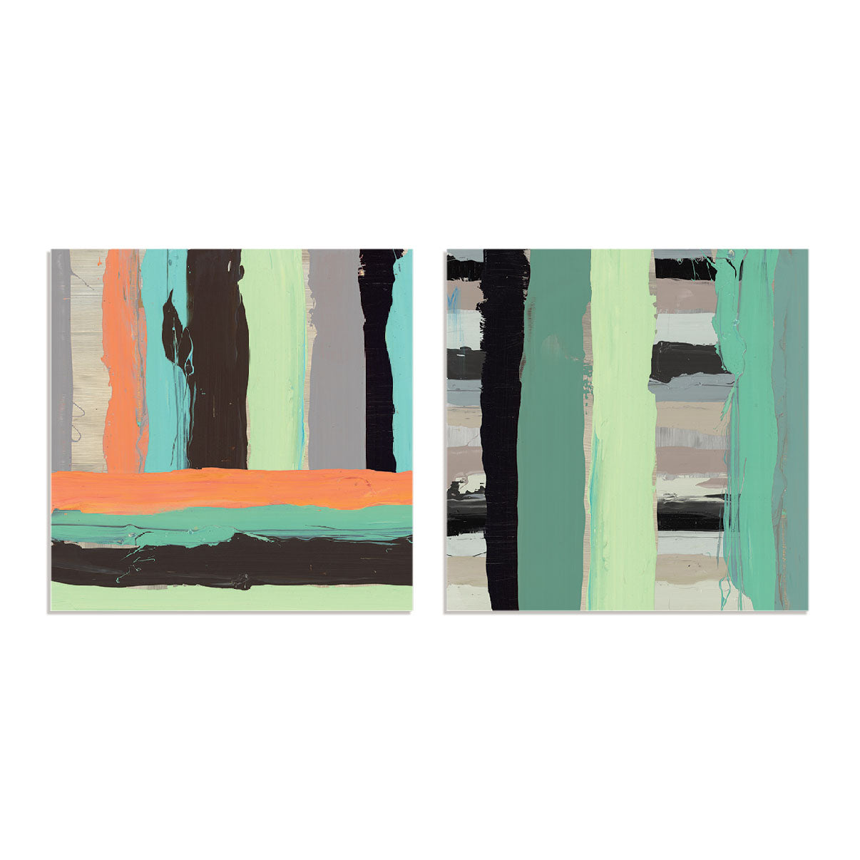 Alt Stripes I and III Wall Art