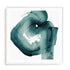Swirl V Wall Art #oran_white-white-border