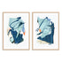 Gesture In Blue I And II Wall Art