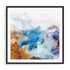 Swerve Wall Art #oran_black-white-border
