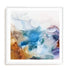 Swerve Wall Art #oran_white-white-border