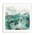 Mint Bubbles I Wall Art #oran_white-white-border