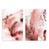 Pink Decorative Marble II And III Wall Art