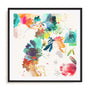 Glitchy Floral II Wall Art