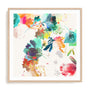 Glitchy Floral II Wall Art