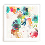 Glitchy Floral II Wall Art