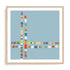 Pebble II Wall Art #oran_natural-white-border