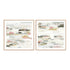 Visible Horizons I and II Wall Art