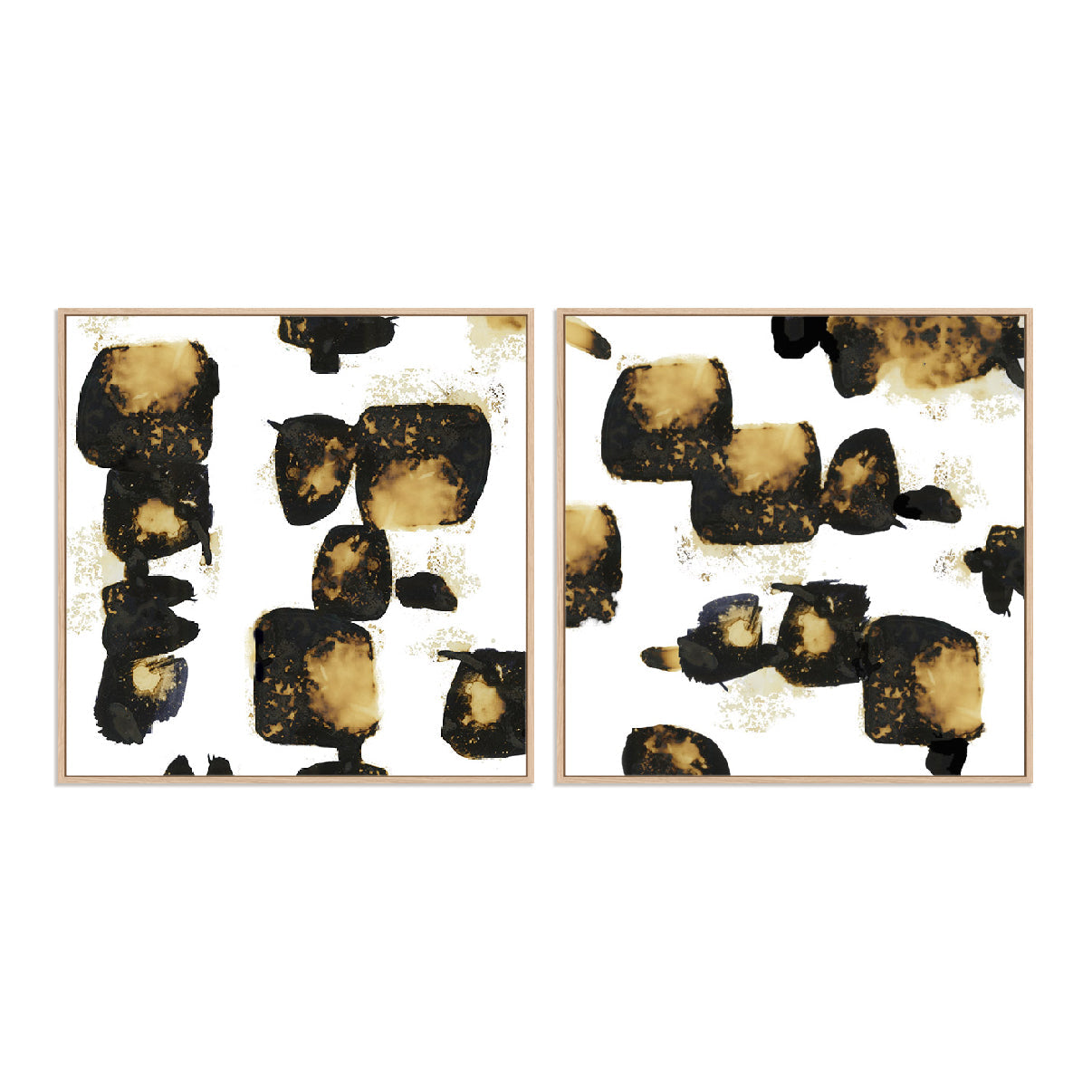 Organic Evolution I And II Wall Art