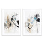 Forms And Shapes I And II Wall Art