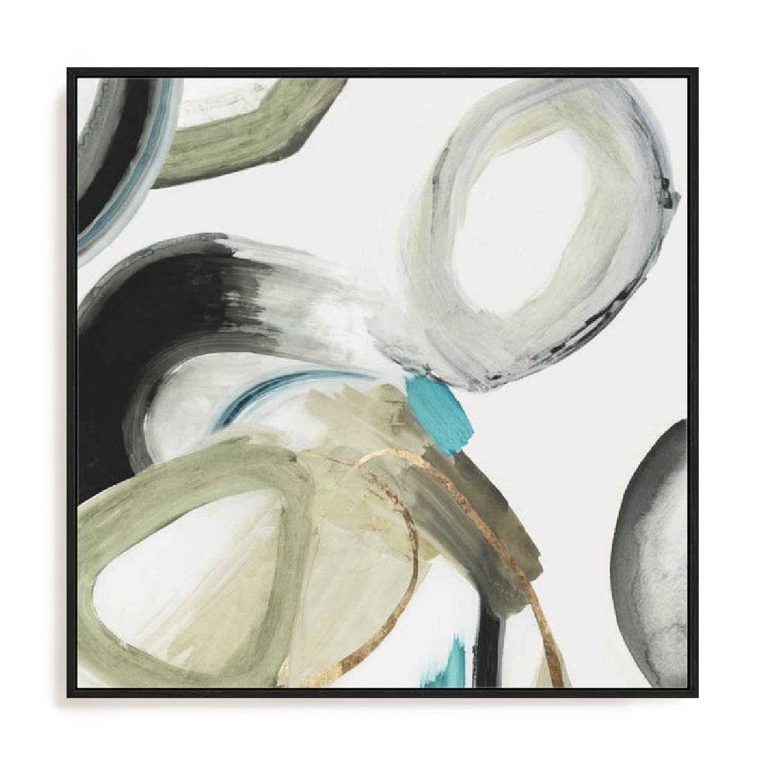Rings and Lines I Wall Art