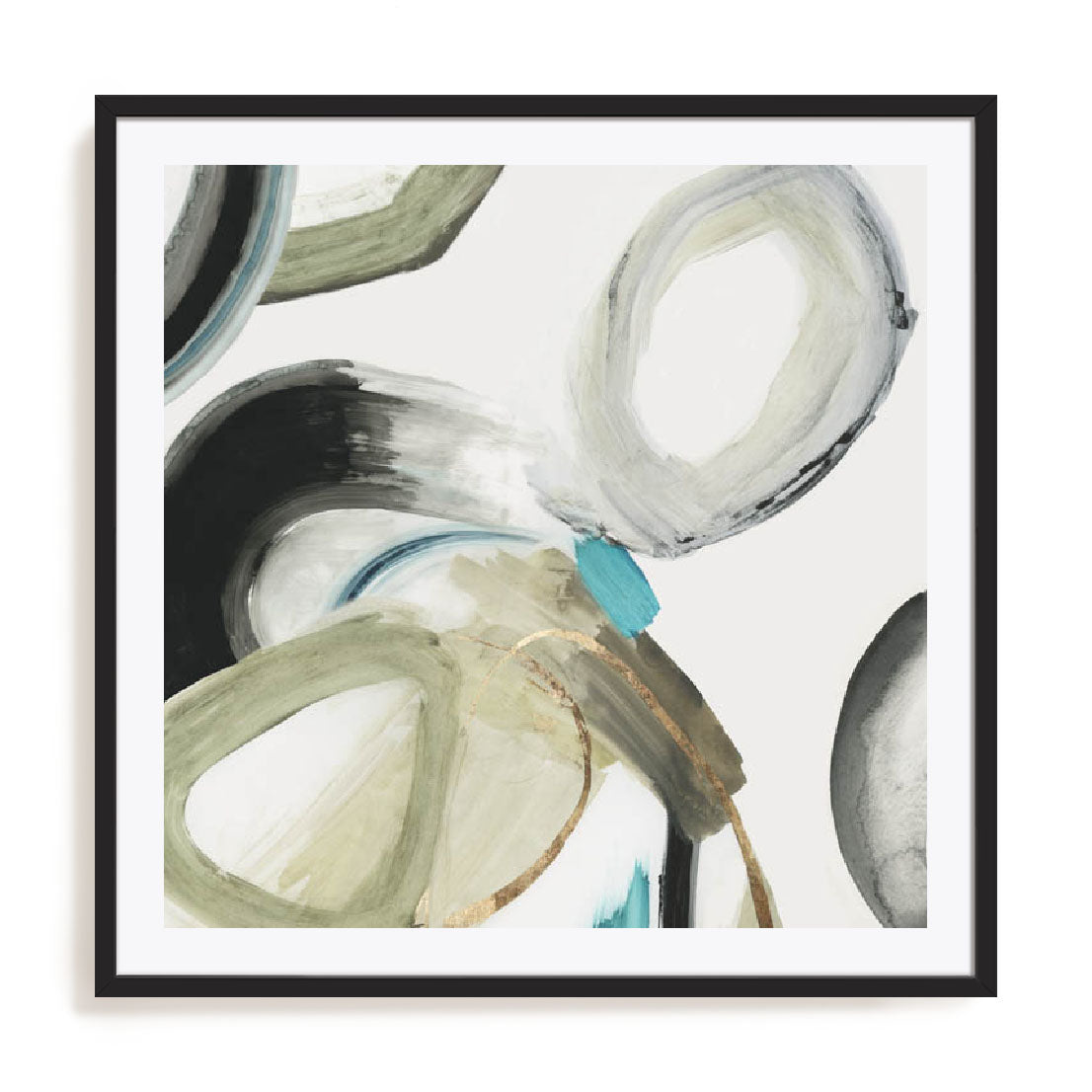Rings and Lines I Wall Art